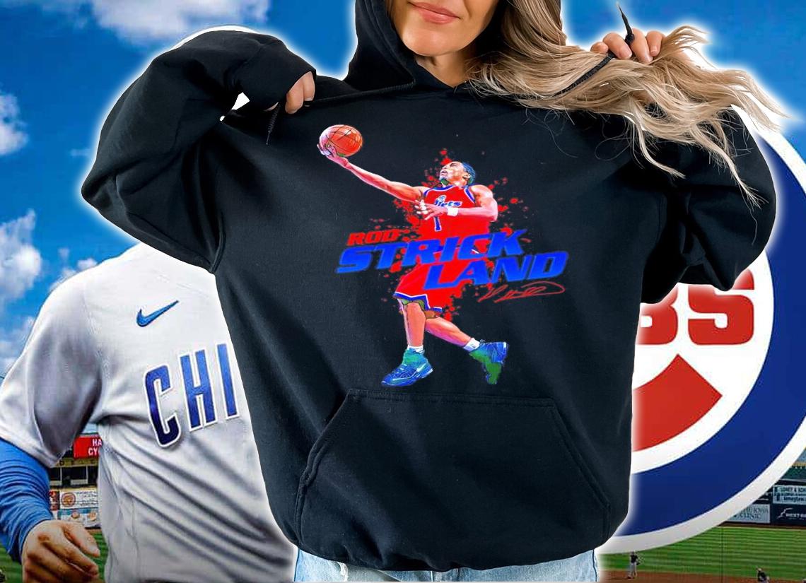Rod Strickland basketball signature shirt hoodie