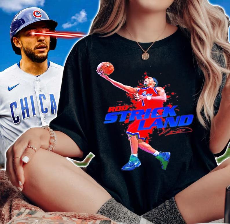 Rod Strickland basketball signature shirt woman shirt