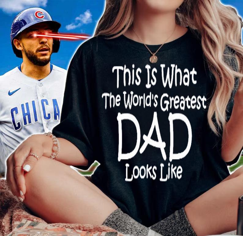 This Is What The Worlds Greatest Dad Looks Like T-Shirt woman shirt