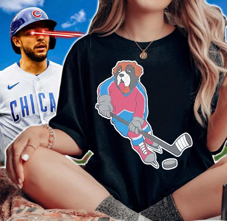 Colorado Avalanche Col Dog T-Shirt