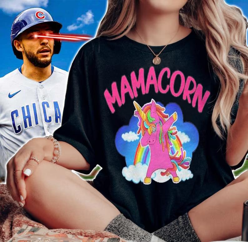 Funny Mothers Day Tshirt Mama Unicorn Design For Moms Shirt