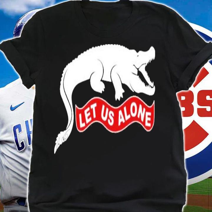 Gov Ron Desantis Dinosaur Let Us Alone Shirt shirt