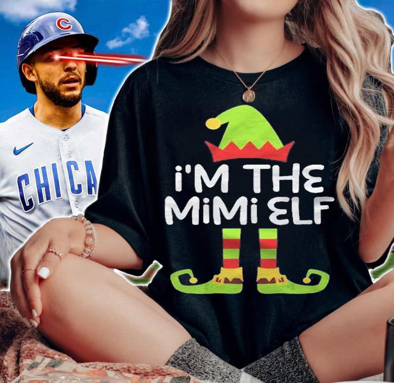Im The Mimi Elf Matching Christmas Costume Shirt woman shirt