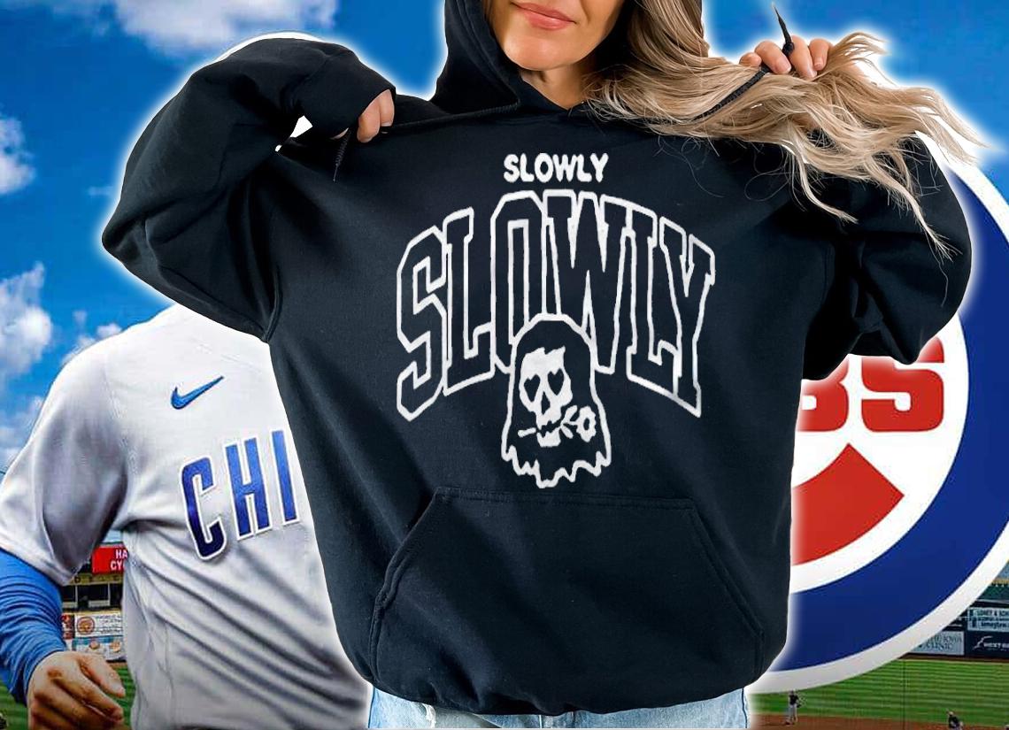 Slowly Slowly Skeleton T-shirt hoodie