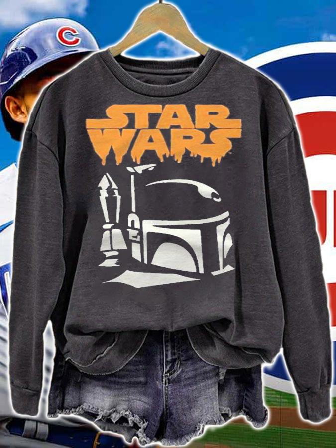 Star Wars Boba Fett Dripping Ooze Logo Halloween Shirt sweatshirt