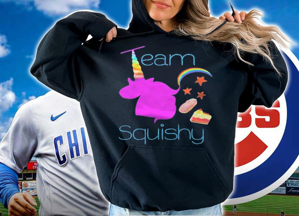 Team Squishy Forever Unicorn Donut Cake Star Shirt hoodie