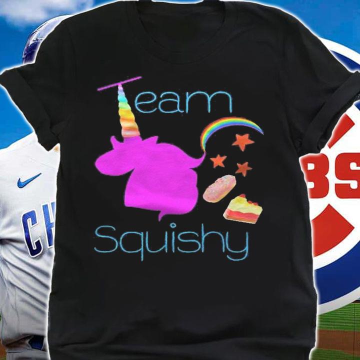Team Squishy Forever Unicorn Donut Cake Star Shirt shirt