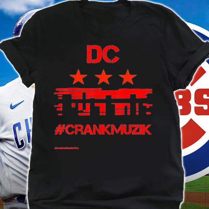 Washington DC Crank Music Go Go T-Shirt shirt