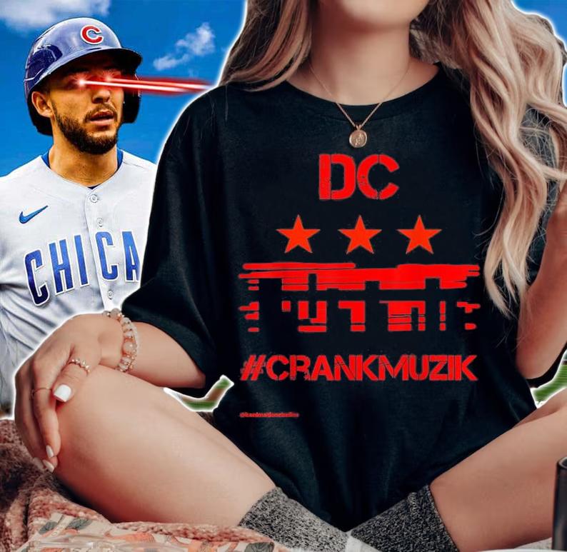 Washington DC Crank Music Go Go T-Shirt woman shirt