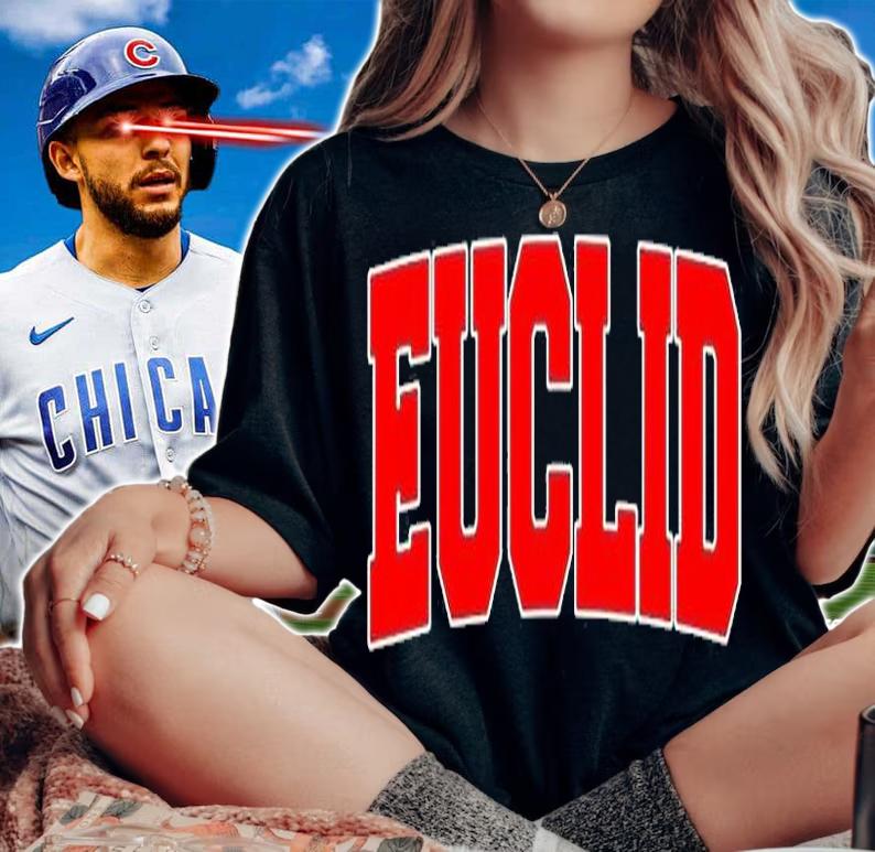 Euclid Oh Ohio Varsity Style Usa Vintage Sports T-Shirt woman shirt