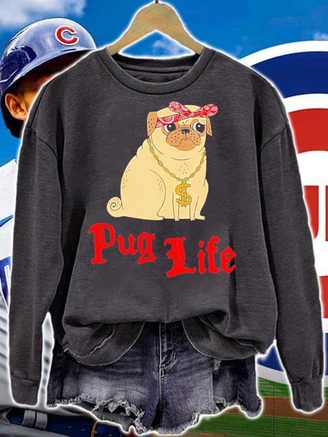 Gemma Correll Pug Life Shirt sweatshirt