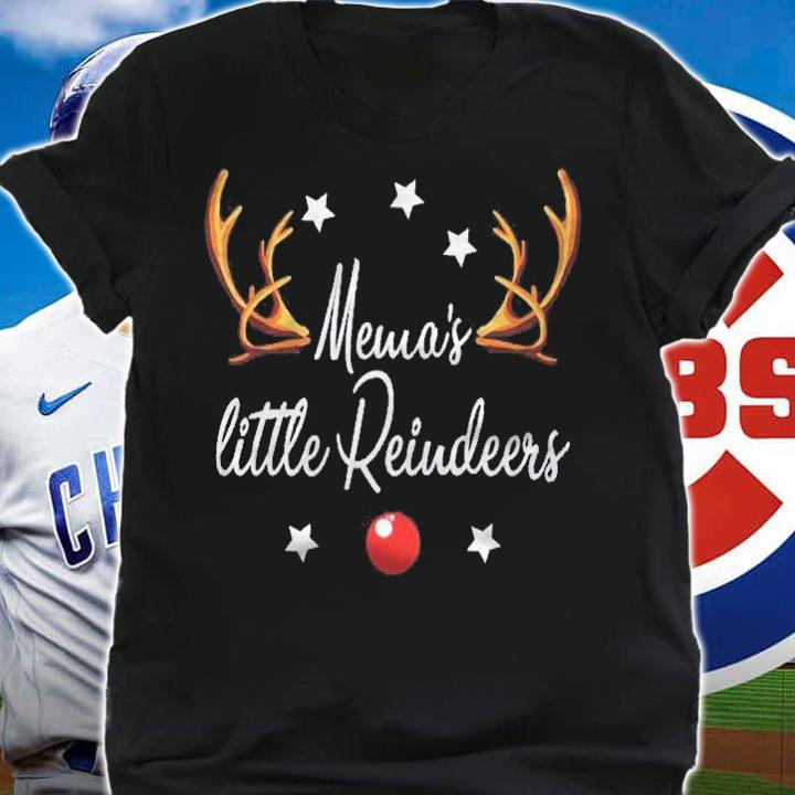 Memas Little Reindeers Funny Reindeers Christmas Shirt shirt