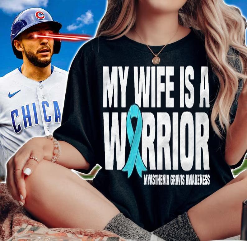 My Wife Is A Warrior Myasthenia Gravis Awareness Shirt woman shirt