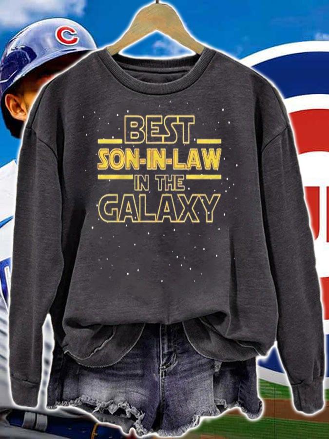 Son In Law Shirt Best Son In Law In The Galaxy Shirt sweatshirt