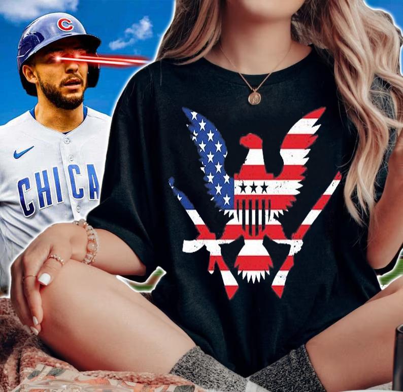 USA Eagle Guns T-Shirt woman shirt
