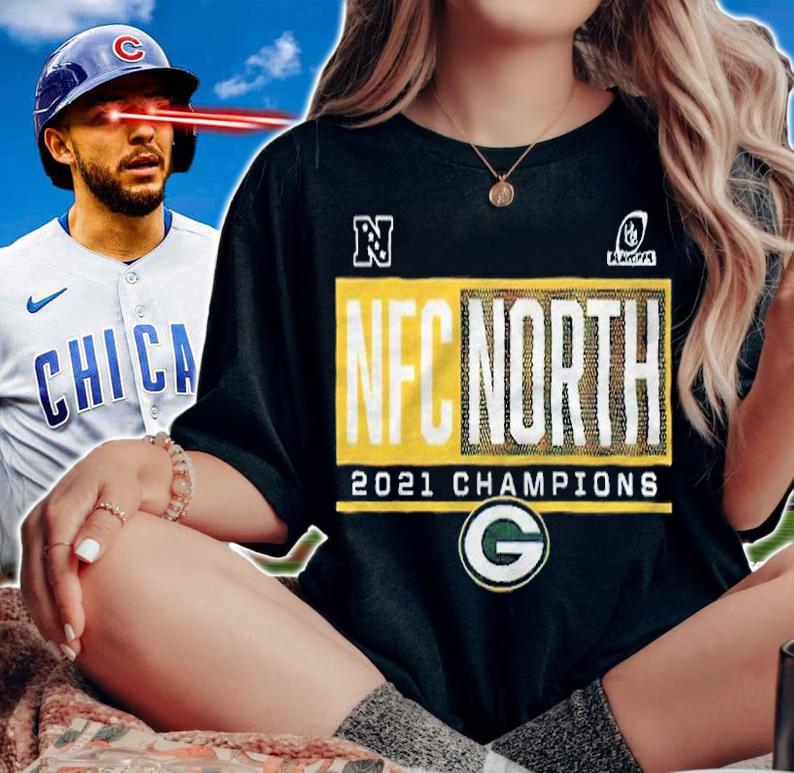 Green Bay Packers 2021 NFC North Division Champions T-shirt woman shirt