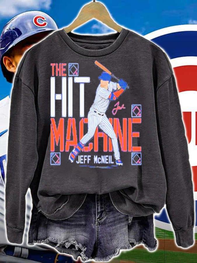 Jeff McNeil The Hit Machine Baseball Shirt sweatshirt
