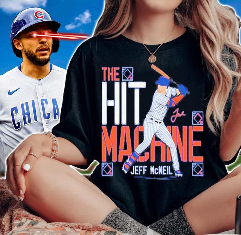 Jeff McNeil The Hit Machine Baseball Shirt woman shirt