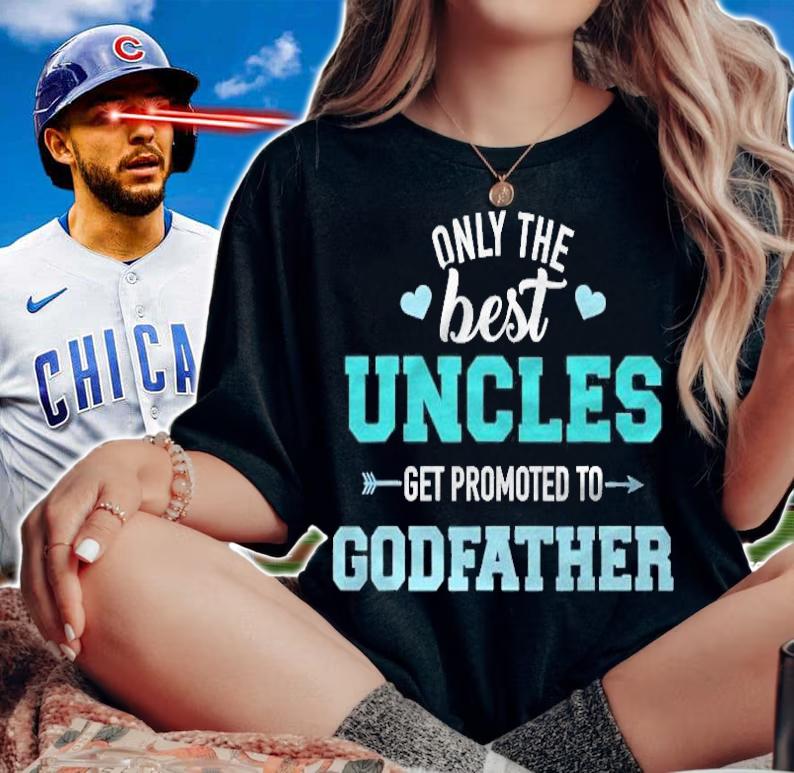 Mens Only Best Uncles Get Promoted To Godfather T-shirt woman shirt