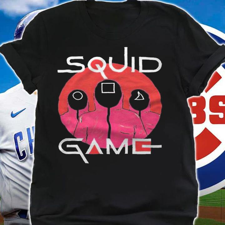 Squid Game Red Jumpsuits NPC T-shirt, hoodie and v-neck shirt