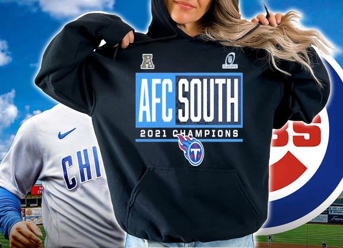 Tennessee Titans 2021 AFC South Division Champions Blocked Favorite Shirt hoodie