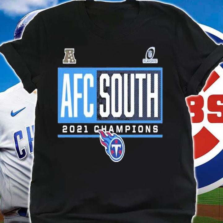 Tennessee Titans 2021 AFC South Division Champions Blocked Favorite Shirt shirt