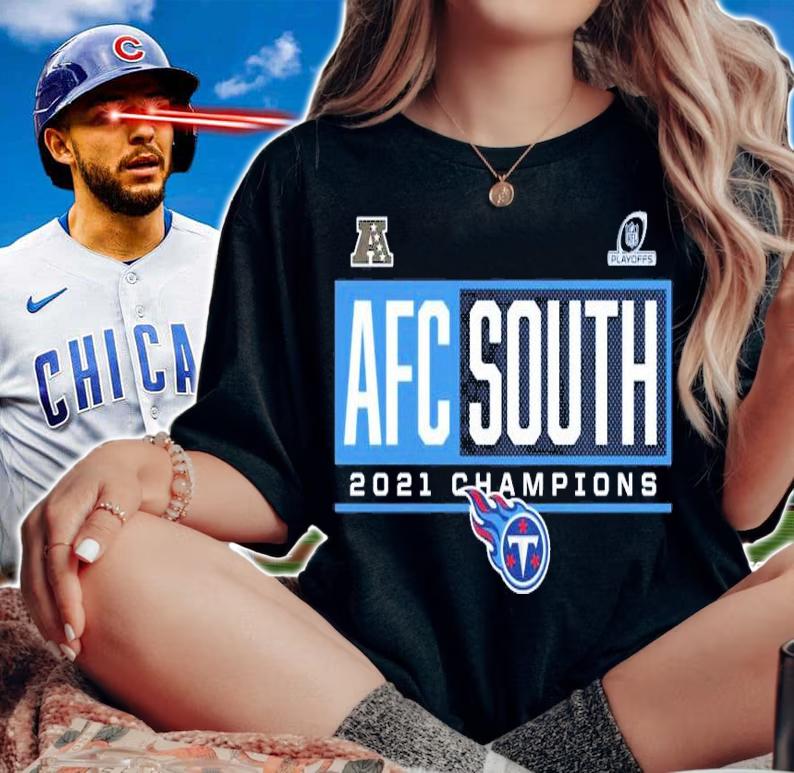 Tennessee Titans 2021 AFC South Division Champions Blocked Favorite Shirt woman shirt