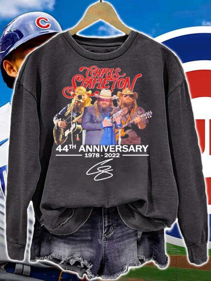 Chris Stapleton 44th Anniversary 1978-2022 Signatures Shirt