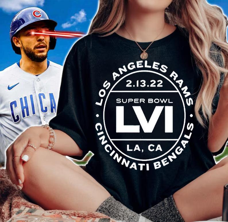 Cincinnati Bengals Vs. Los Angeles Rams Super Bowl LVI Matchup Tickets Please Shirt