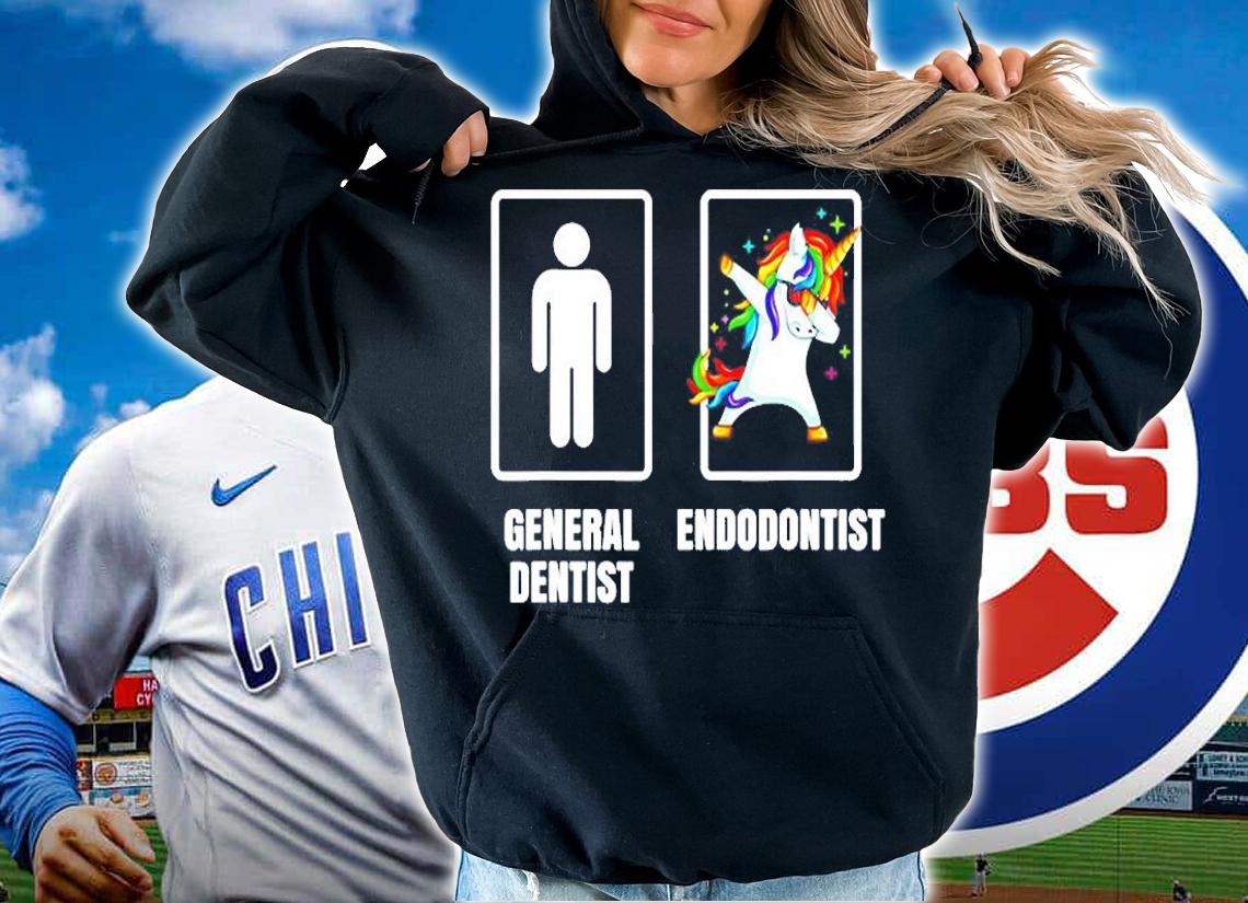 Dabbing Unicorn Endodontist Surgeon Dentist Doctor Gift T-Shirt hoodie