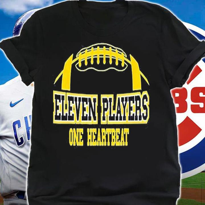 Eleven Players One Heartbeat Los Angeles Football T-Shirt