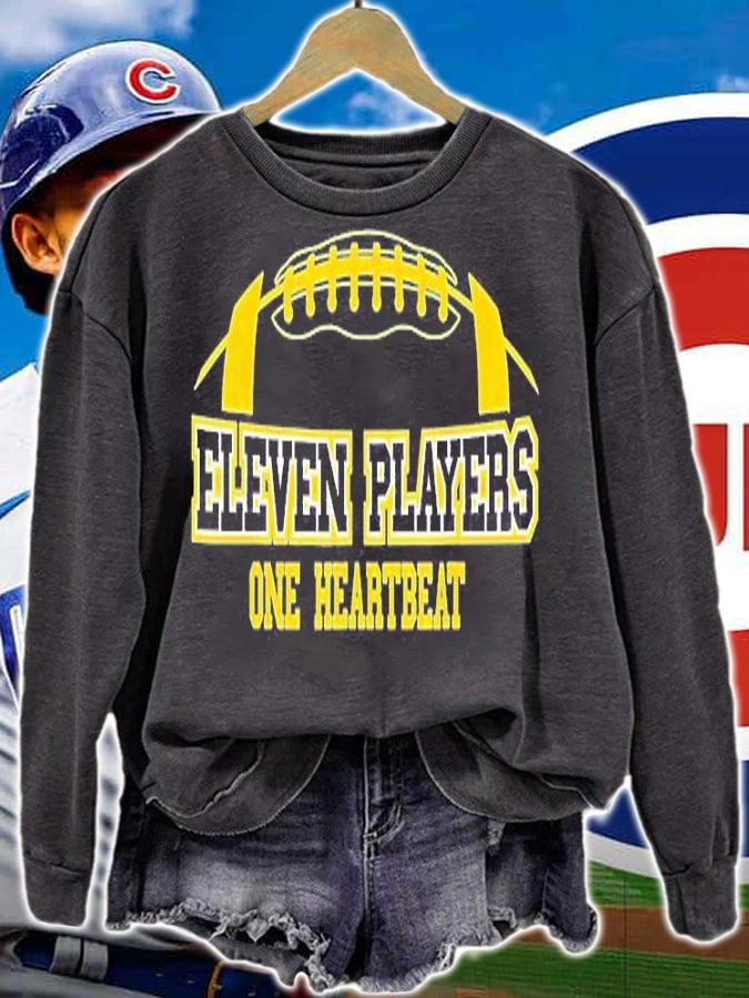 Eleven Players One Heartbeat Los Angeles Football T-Shirt