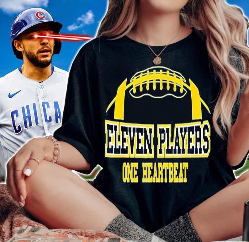 Eleven Players One Heartbeat Los Angeles Football T-Shirt