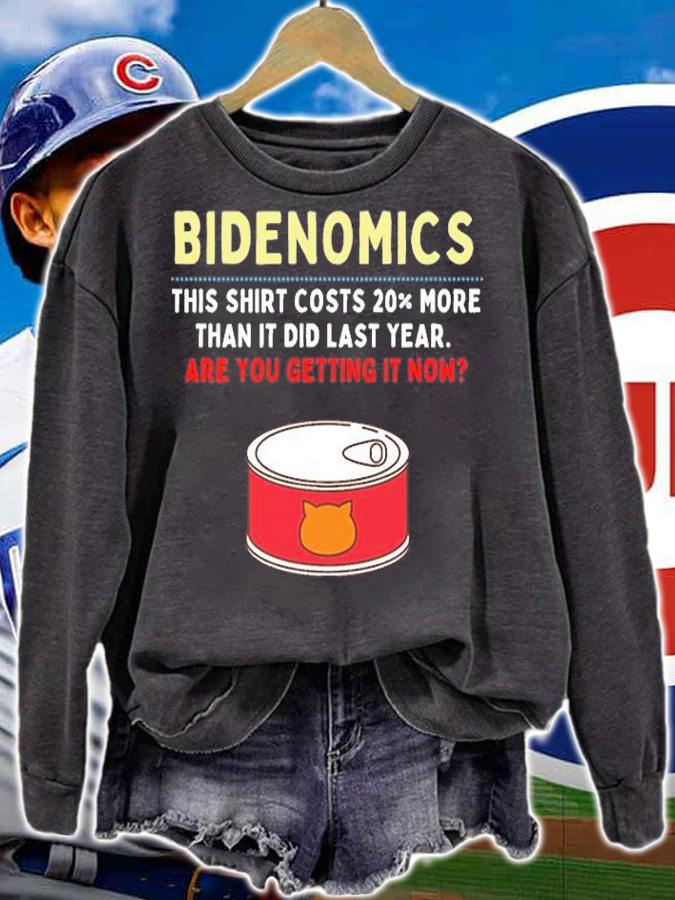Funny Anti Biden Conservative Bidenomics T-Shirt sweatshirt
