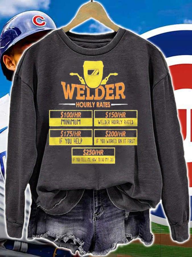 Funny Welder Saying For A Welding Welder Shirt sweatshirt