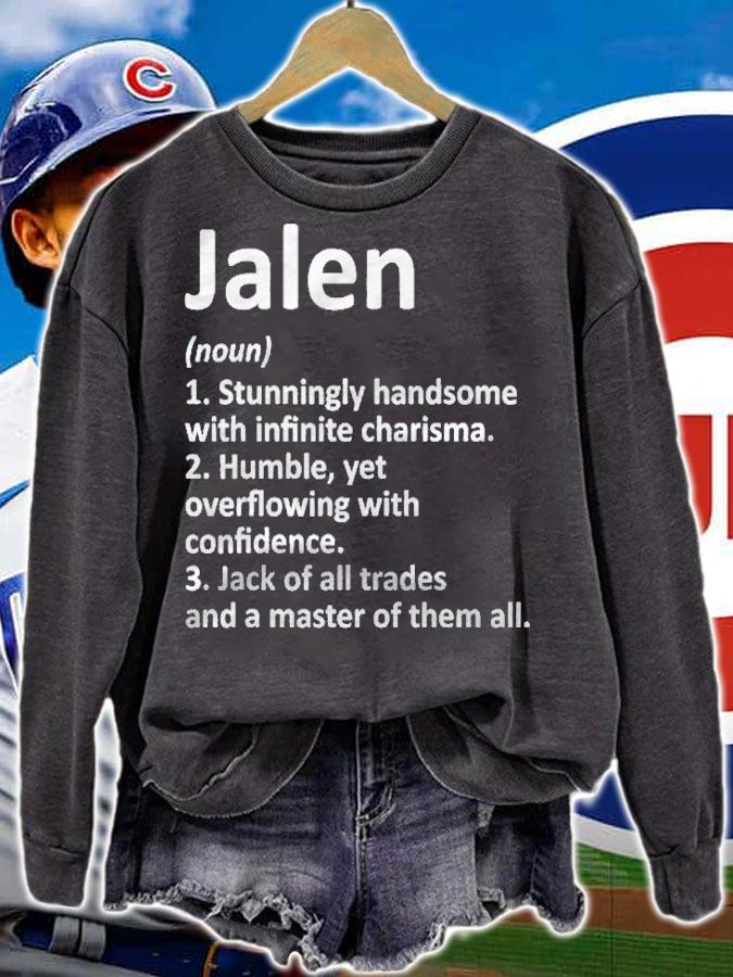 Jalen Definition Personalized Name Funny Birthday Gift Idea Shirt sweatshirt