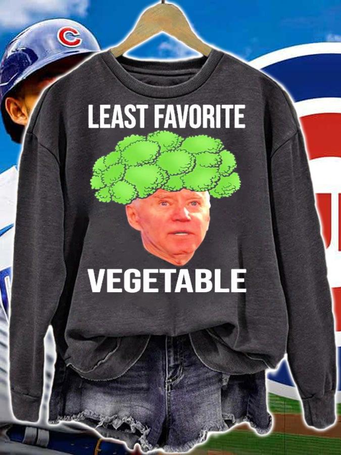 Joe Biden Least Favorite Vegetable Shirt sweatshirt