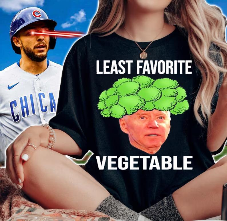 Joe Biden Least Favorite Vegetable Shirt woman shirt