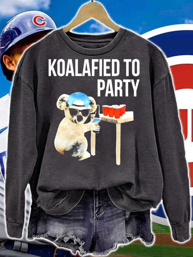 Koalafied To Party Shirt sweatshirt