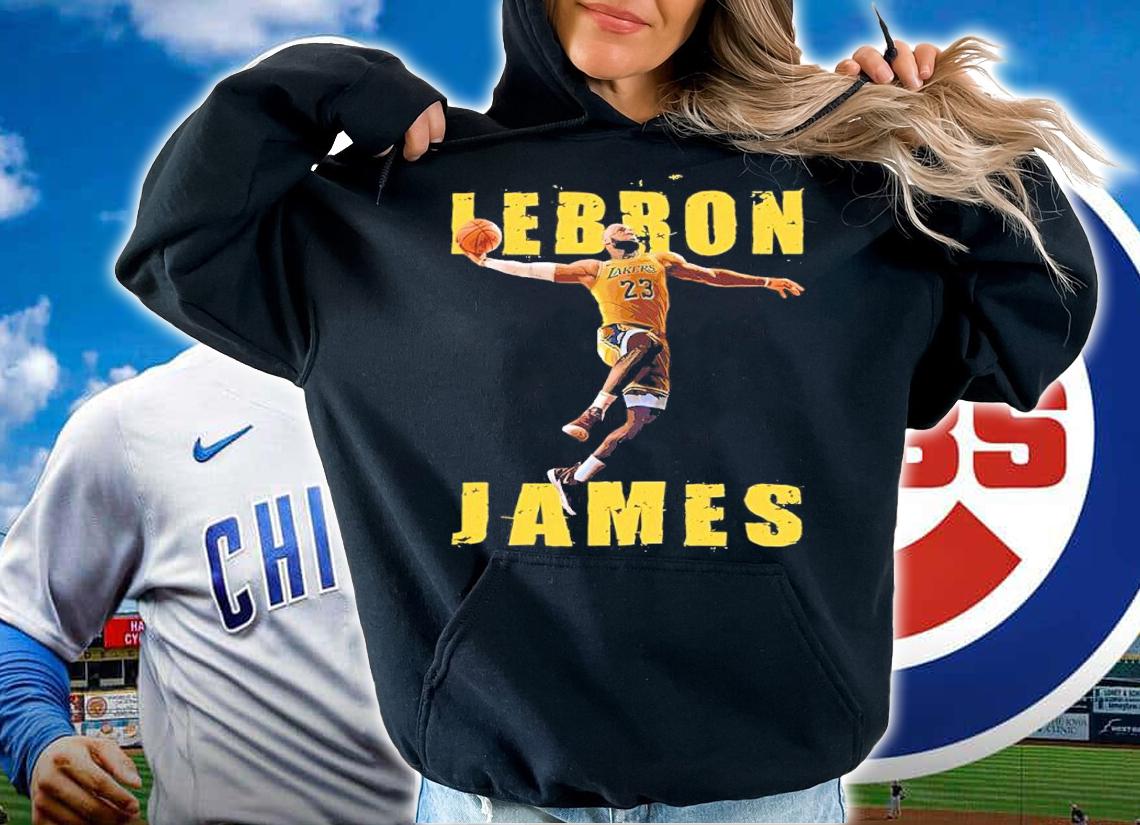 Lebron James Laker basketball shirt