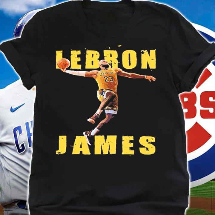 Lebron James Laker basketball shirt