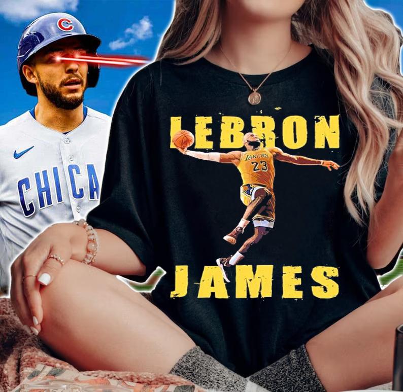 Lebron James Laker basketball shirt