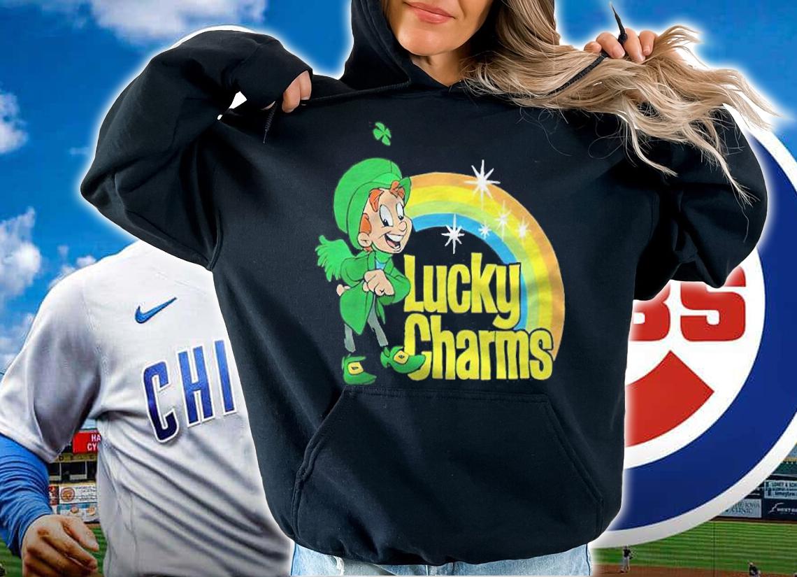 Lucky Charms cereal cartoon Leprechaun T-shirt hoodie