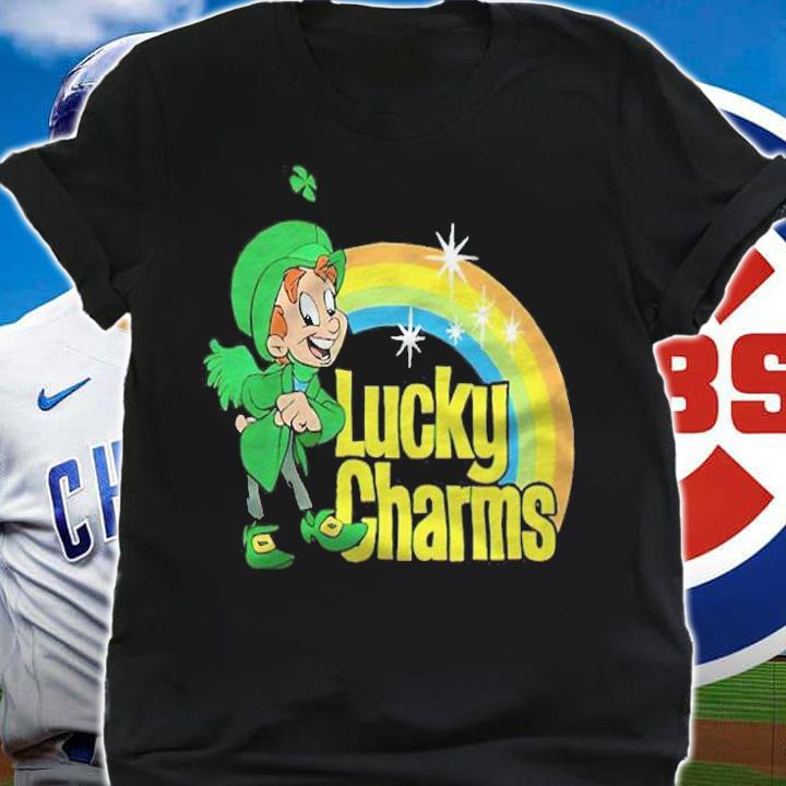 Lucky Charms cereal cartoon Leprechaun T-shirt shirt