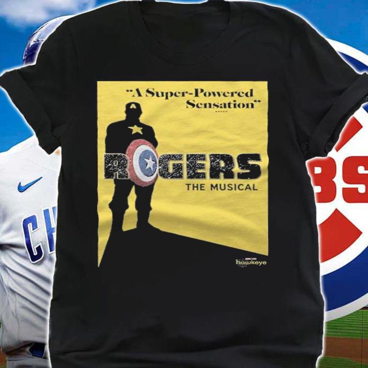 Marvel Hawkeye Rogers The Musical poster T-shirt shirt