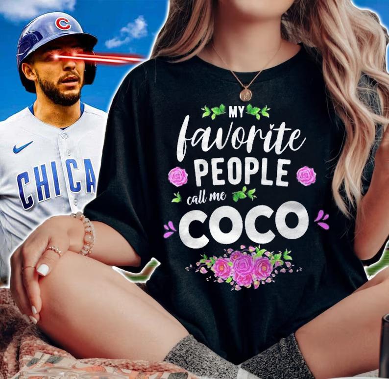 My Favorite People Call Me Coco Grandma Shirt woman shirt