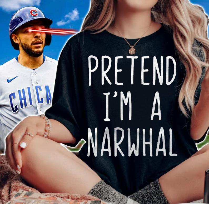 Pretend Im A Narwhal Costume Halloween Lazy Easy Shirt woman shirt