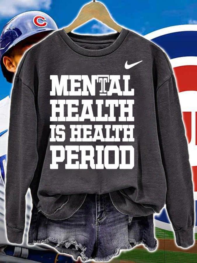 Temple Owls Mental Health Is Health Period T-Shirt sweatshirt