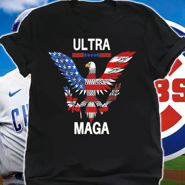 Ultra Maga United State Flag T-Shirt