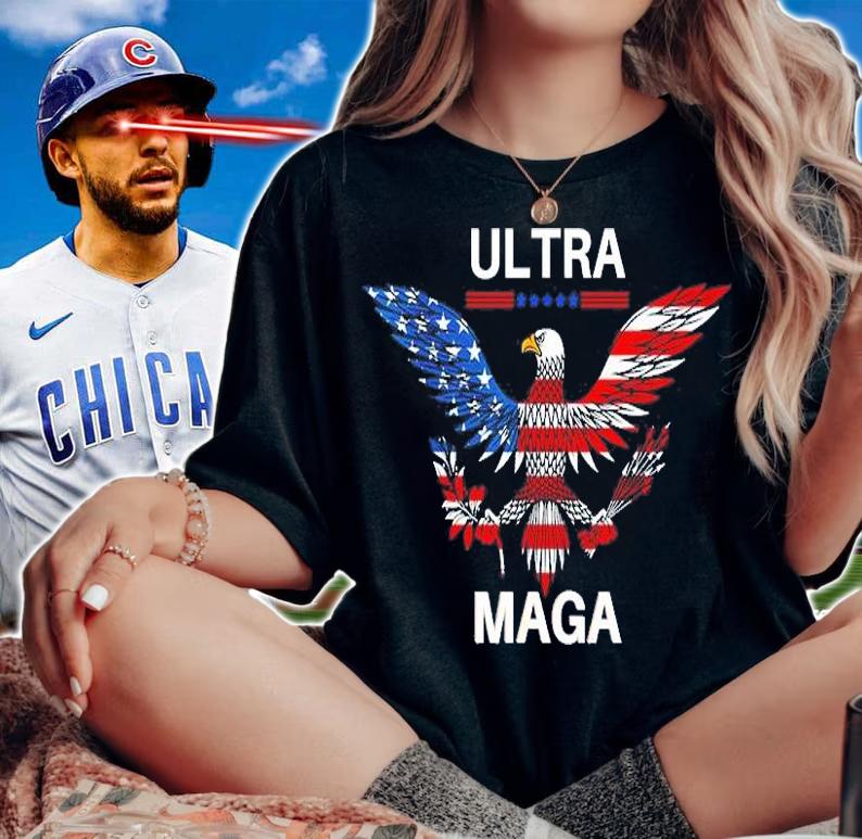 Ultra Maga United State Flag T-Shirt